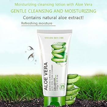 refresh and moisture aloe vera foam cleanser