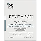 DS Labs Revita.SOD Hair Support Tablets - Daily Hair Wellness Supplement with Superoxide Dismutase, Zinc & Ashwagandha, For Men & Women, 30 Tablets