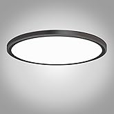 28W 3200lm LED Flush Mount Ceiling Light, Super Slim 12 inch LED Ceiling Light, 5000K LED Ceiling Light for Bedroom, Living R