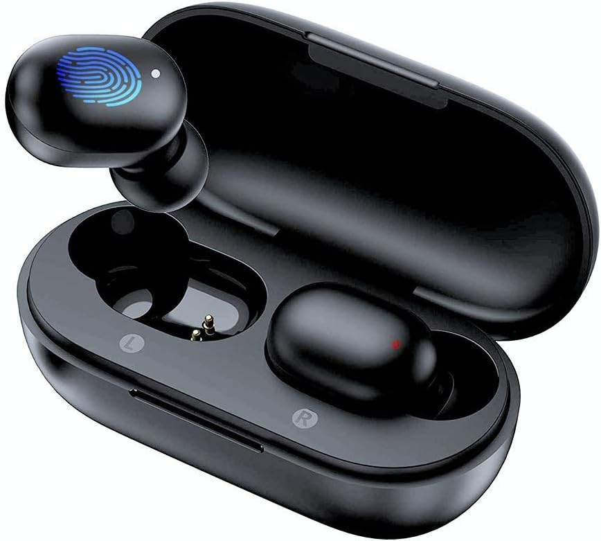TWS Bluetooth 5.0 Sports HD Stereo Earbuds Touch Control Waterproof Noise-Canceling Earphones