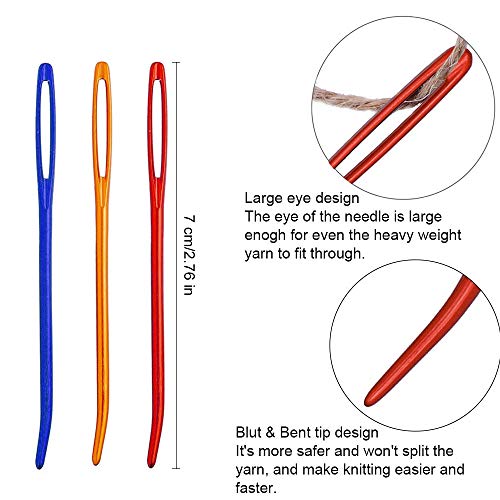 3 FOGAWA+Tapestry+Needles+Knitting+Crochet