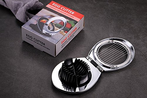 Egg Cutter,Stainless Steel Wire Egg Slicer,A Great Egg Cutter For Hard Boiled Eggs.