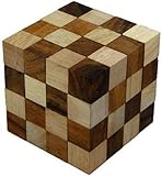 Anaconda Cube Wooden Puzzle Brain Teaser