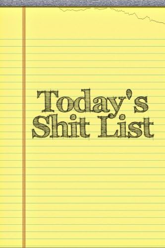 Today's Shit List: Funny Office Gifts for Boss