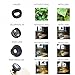 iPhone Lens 4 in 1 Magnetic Kit FishEye 180 Degree & 0.67 Wide Angle & Telephoto Zoom In 2x & Macro for iPhone 6 6+ 6S 5C/S 5 Android SmartPhones + With Free Bonus Tripod & Soft Microfiber Cloth