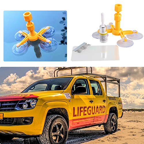 Tabpole Car Windshield Crack Repair Kit Quick Convenient Repair Tool for Windshield Crack Chip Scratch