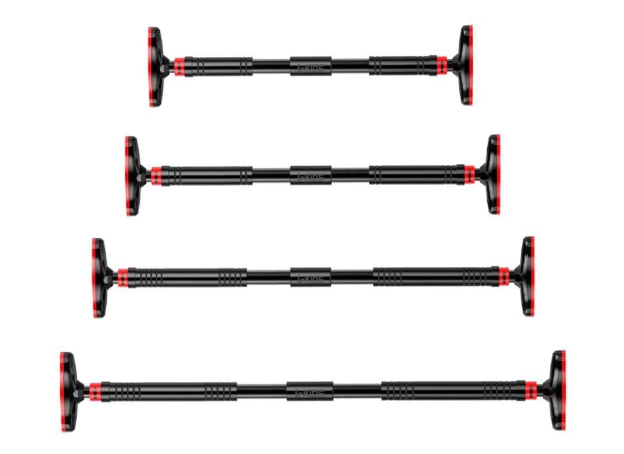Deja vu Portable Chin Up Bar Fitness Door Pull Up Bar Indoor Horizontal Bar Workout Bar Home Gym Mul