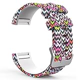 MoKo Fitbit Charge 2 Band, MoKo Soft Silicone Adjustable Replacement Sport Strap Band for 2016 Fitbit Charge 2 HR Heart Rate + Fitness Wristband, Wrist Length 5.70