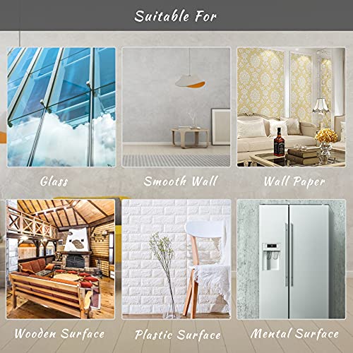 Butterfly Wall Decor, 84PCS 3D Butterfly Decorations Stickers for Crafts Walls Cakes with Dotted Glue (Gold, Rose Gold and Silver)