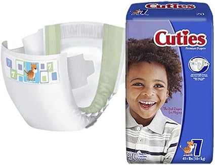 cuties diapers size 7 price