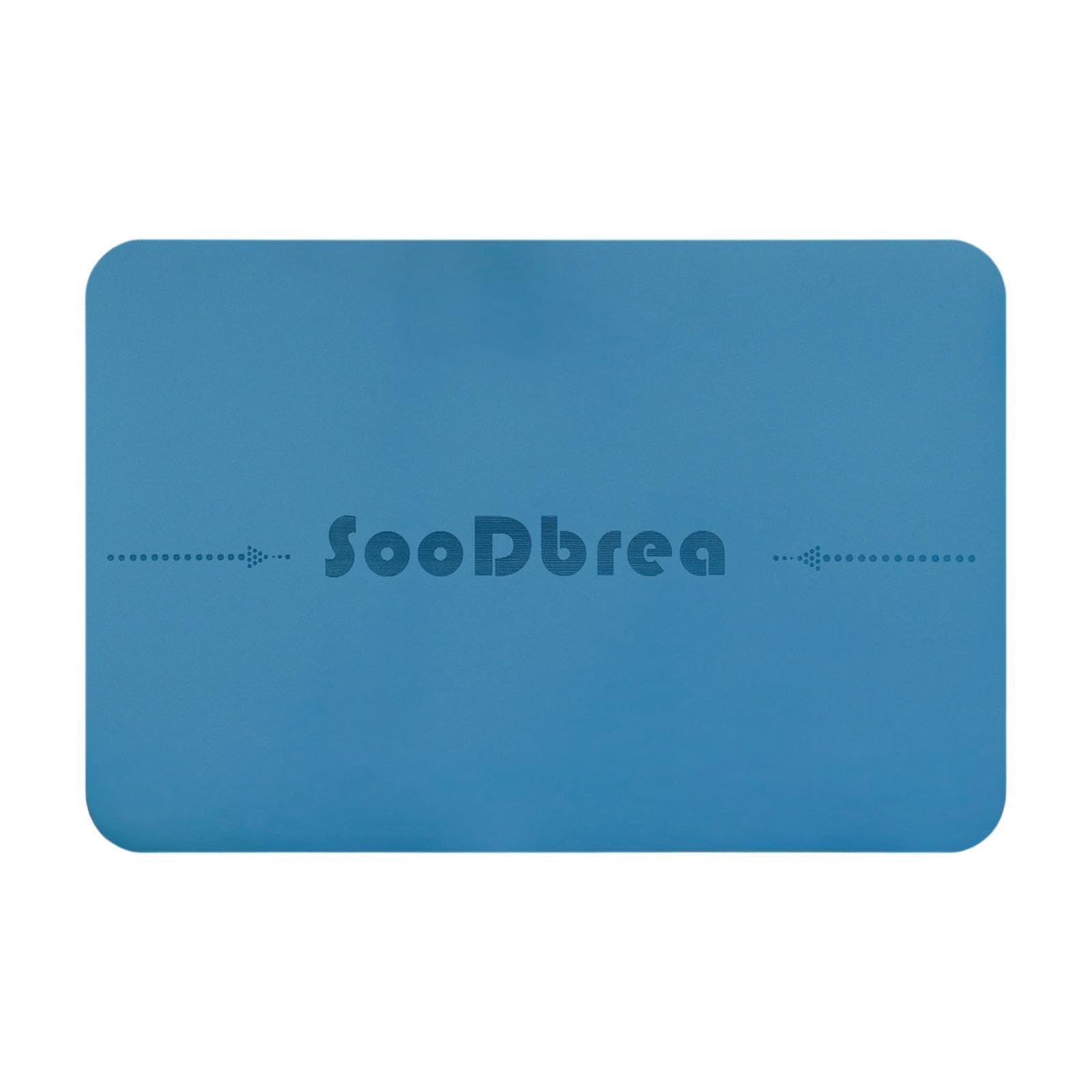 Photo 1 of SooDbrea Mini Yoga Mat, Warrior-like Grip,Non-Slip,Alignment System,Head,Knee and Elbow Pad,Meditation Mat,Abdominal wheel pad,Portable
