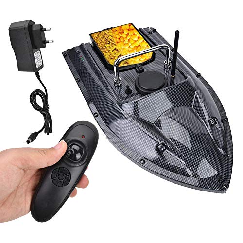Vbest Life Bateau D’amorce De Pêche à Télécommande De 500m, Bateau D’appât De Leurre De Pêche Sans Fil Avec Lumière De Nuit De Led