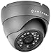 Amcrest AMC960HDC36-B 800+ TVL Dome Weatherproof IP66 Camera with 65' IR LED Night Vision (Black),Power supply and coaxial video cable are not included