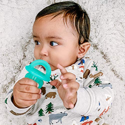 Itzy Ritzy Teensy Teether Soothing Silicone Hollow Teether Features