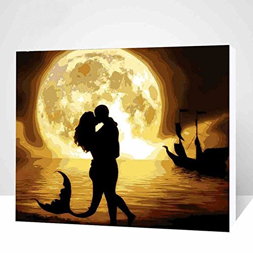 Mermaid Paint By Number Kits For Adults Beautiful PBN Kits of Mermaids