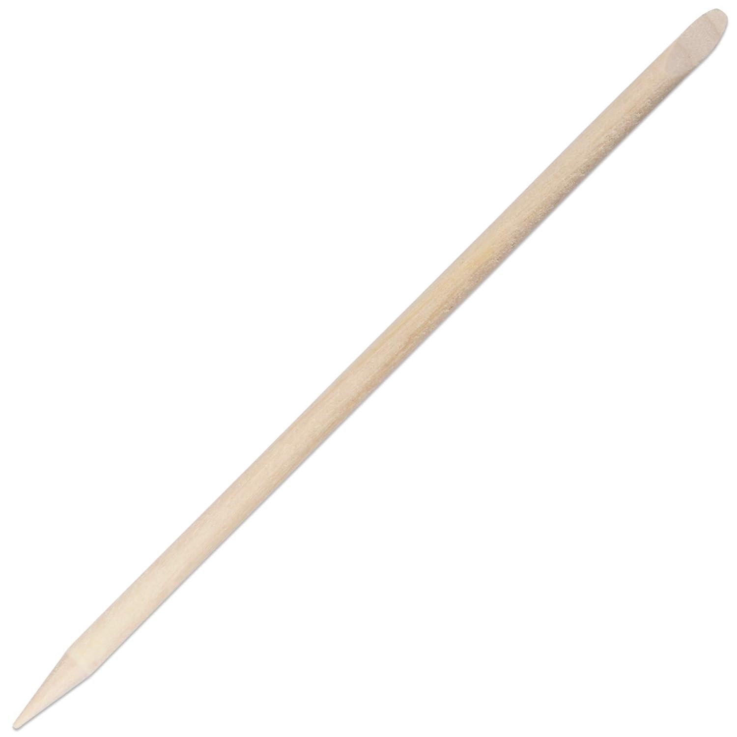 Beauticom USA Base Cuticle Wood Stick Pusher Manicure 4.5" in Length (100 pieces): Beauty