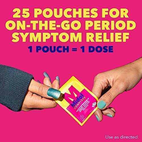 Midol Complete Caplets With Acetaminophen For Menstrual Symptom Relief