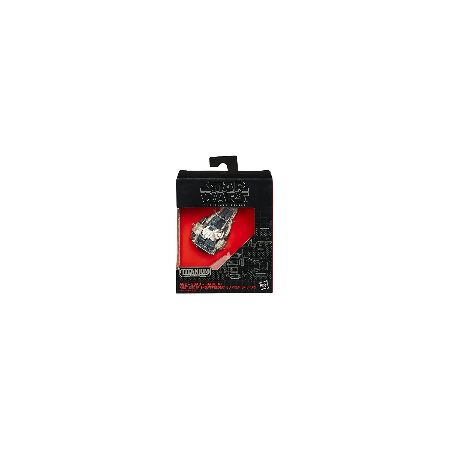 Giocattolo Star Wars Primo Ordine Snowspeeder Hasbro | Veicolo Con Azione Battaglia E Lanciatore Nerf Integrato