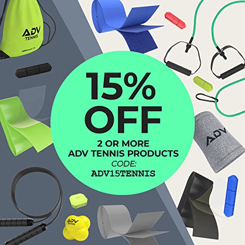 ADV Tennis Dampener with Custom Feel, Racket Shock Absorber to Reduce