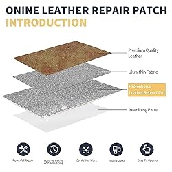 Leather Repair Patch，Leather Repair Tape, 3 x 60