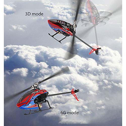 DBXMFZW 6-Kanal-aileronloses Fernbedienungsflugzeug 3D / 6G-Modus RC-Flugzeug RC-Ebene mit eingebautem Gyroskop-festen… – Bild 6