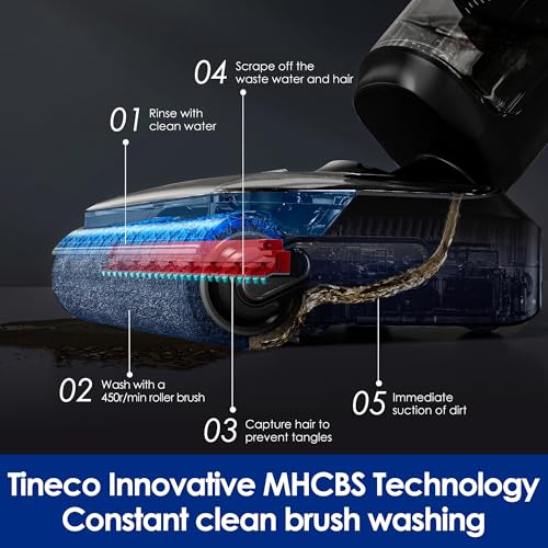 Tineco Floor ONE S7 Stretch Ultra Cordless Wet Dry Vacuum Cleaner, 180°Lay-Flat photo 12