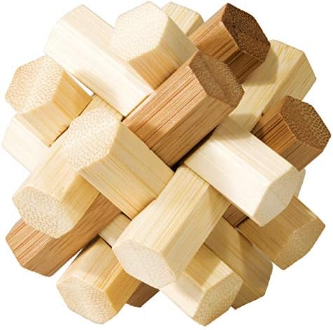 Fridolin 17494 "Double Knot Bamboo Puzzle