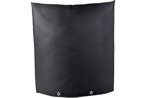RZMAYIS Backflow Preventers Protection 30”W x 26”H Backflow Winter Cover Insulated Cover Pouch for Winter Pipe Freeze Protection,Water Sprinkler Valve Box and Controller (16Wx20H, Black)