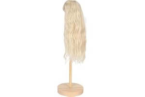 Doll Wig High Temperature for Silk Long Hair Wavy for Bjd Wig for Bjd Doll Long Wig Doll Tail Wig for Bjd Doll Wig for Bjd Do
