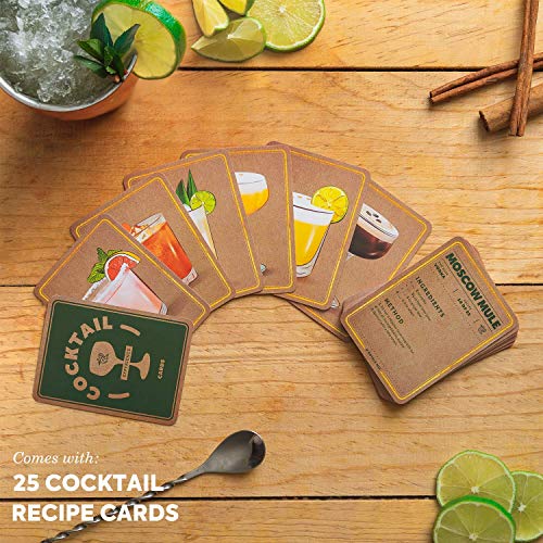 Bar-Set für ein tolles Einweihungsgeschenk für ein neues Zuhause, Barzubehör - Mixologie-Barkeeper-Set - Bar-Set… – Bild 4