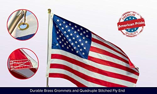 3 Front+Line+Flags+Guarantee+Embroidered