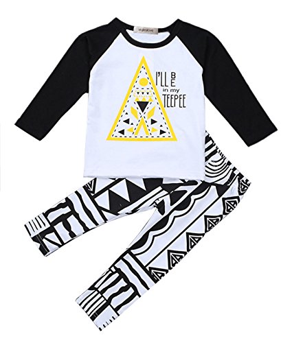 Styles I Love Cute Graphic T-Shirt and Pants Baby Boy 2-pc Set