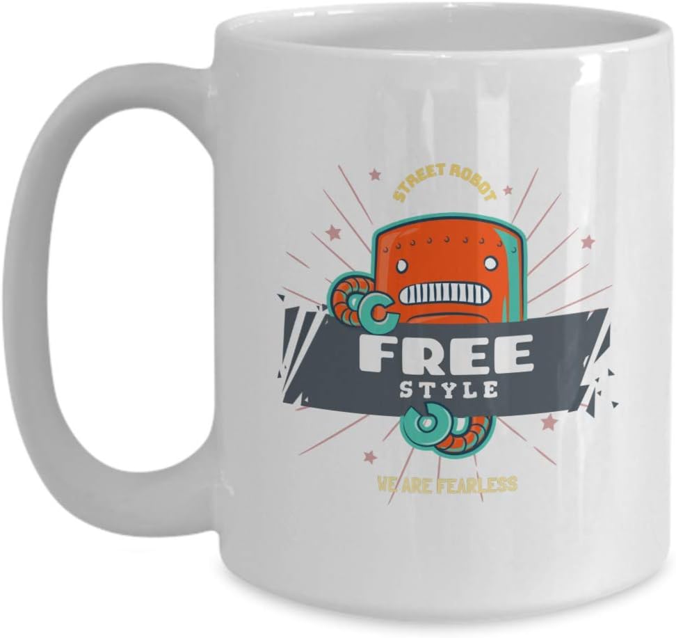 break dance robot style