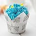Panificio Premium 1.2-oz Baking Cups: Regular-Petal Paper Baking Cups Perfect for Muffins, Cupcakes or Mini Snacks – Vintage Floral Design – Disposable and Recyclable – 200-CT