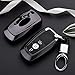 Mofei for Ford Key Cover Fob Shell Case TPU Protector Holder with Key Chain Compatible with Ford Fusion F150 F250 F350 F450 F550 Edge Explorer Escape Mustang Remote Keyless Entry (Black)