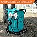 American Owned Savvy Outdoors Back Pack Chair or Backpack Cooler Chair, Portable Lightweight Stool