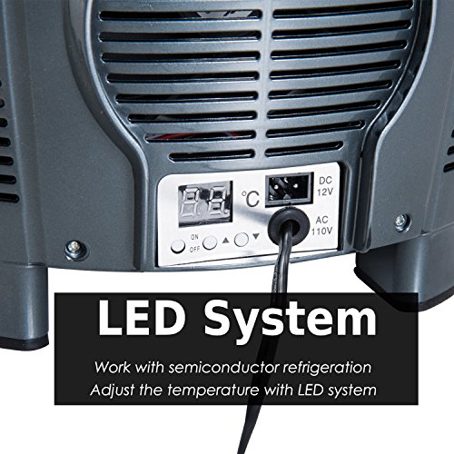 Portable 10 Liter Mini Keg Refrigerator Beer Cooler and