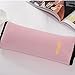 Auto Seat Belt Pillow Car Safety Belt Protect, Shoulder Pad, Adjust Vehicle Seat Belt Cushion For Kids, Pink