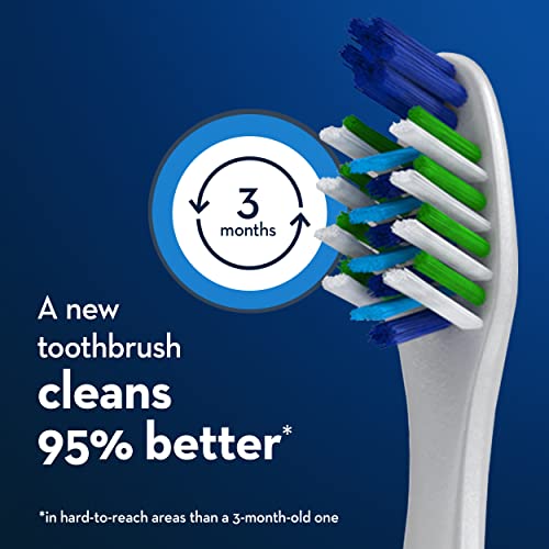 OralB CrossAction Max Clean Manual Toothbrush, Soft, 4 Count Pricepulse