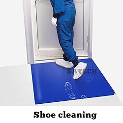 SATECH Sticky/Tacky/Adhesive Mat 18" x 36" Blue