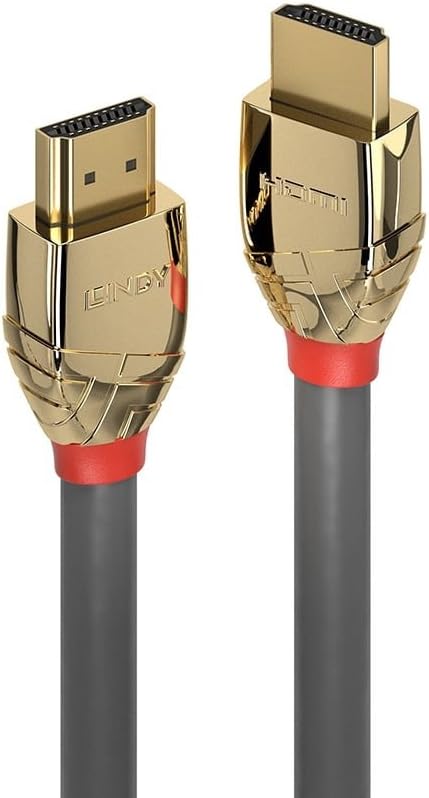 Lindy 7.5m Standard HDMI Cable, Gold Line, Premium Design, Gold Plated, with Ethernet