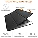DTTO Case for iPad Air 3rd Gen 2019/iPad Pro 10.5 2017, Slim Fit Lightweight Smart Case with Soft TPU Back Cover[Auto Sleep/Wake], Black