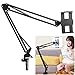 Benks Tablet Mount Lazy iPad Holder Universal Long Arm Mobile Phone Bracket, Flexible Gooseneck Clamp Stand for Live Stream, Desk, Bed, Kitchen, Office (Support 4-12.9 Inch Cell Phone and Tables)