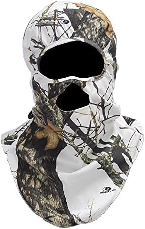 Wildfowler Outfitter Camo Head/Neck Cover Warmer, One size fits most, Winter Break-Up