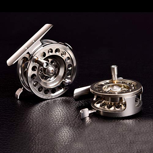 Kaakaeu Moulinet De Pêche à La Mouche D50/d60 Cnc En Alliage D’aluminium 1:1 2 Roulements Ultra Léger Pour Droitier