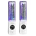 SoundSOUL Bluetooth Dancing Water Speakers Music Water Fountain Speakers (4 Colored LED Lights, Bluetooth 4.0, Built-in Rechargeable 1800mAh Battery, Powerful Dual 3W Speakers) - White