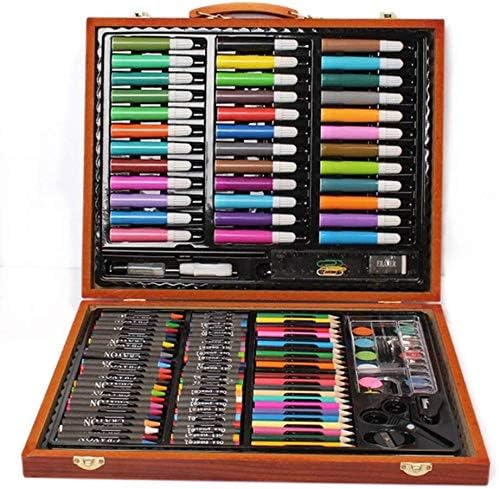 Professional painting pen Watercolour Brush Pens Washable Kindergarten Painting Tools 150 Color Primary School Art Crayons Gift Box Children's Watercolor Pen Set Ideal for painting, coloring, sketchin