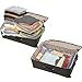 10 Large Vacuum Compression Storage Bags For Saving Space When Packing & Storing Clothes or Bedding. 100% Waterproof - No Need For Pump - Roll & Save 80% Luggage Space. For Flights, Travels, Camping.