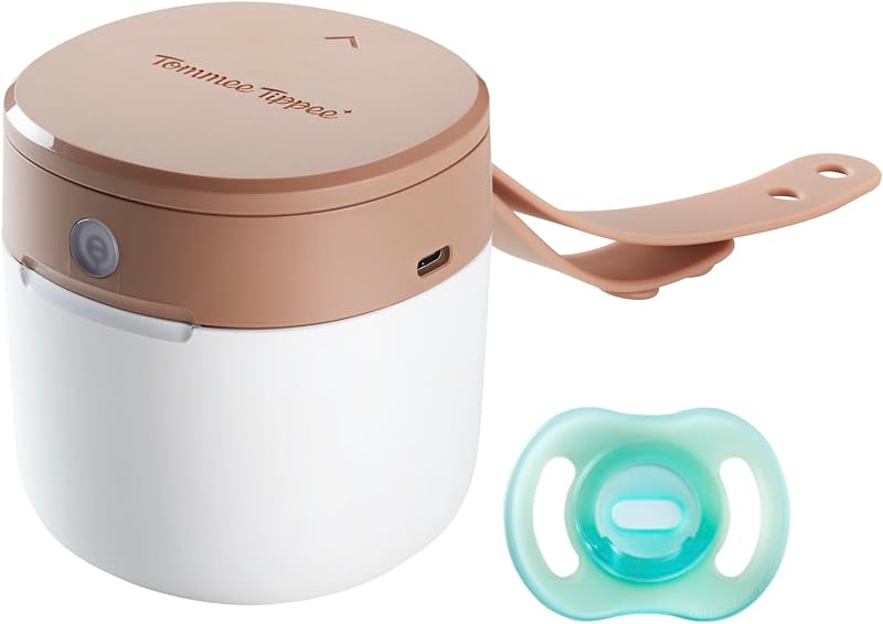 Tommee Tippee NightGlow Pod 0-6m Soother USB Battery Steriliser