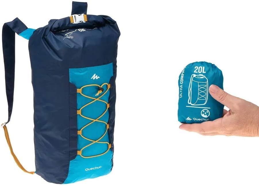 Amazon Com Quechua Arpenaz L Ultra Compact Wp Blue l Kitchen Dining